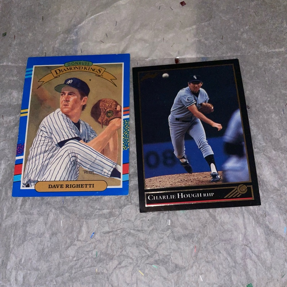 PITCHING GREATS LEAF🍁🍂🍃🌱VINTAGE BASEBALL ⚾️CARDS